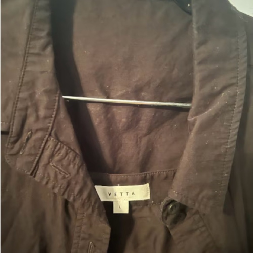 Vetta Collared Button Down The Two Piece Poplin S… - image 6